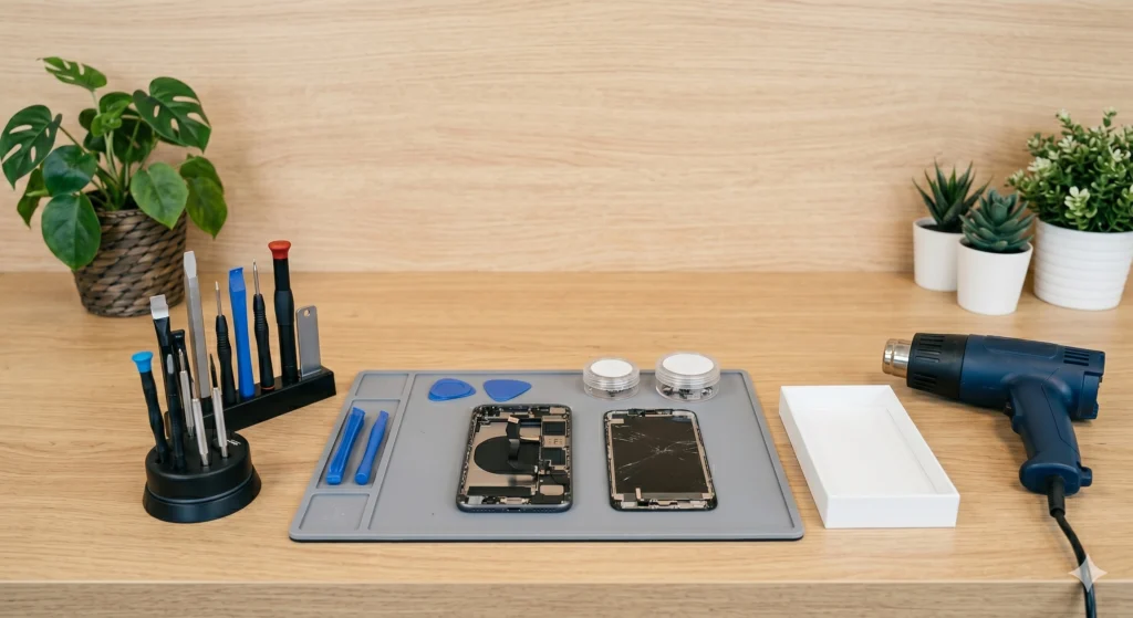 Kosten reparatie telefoonscherm